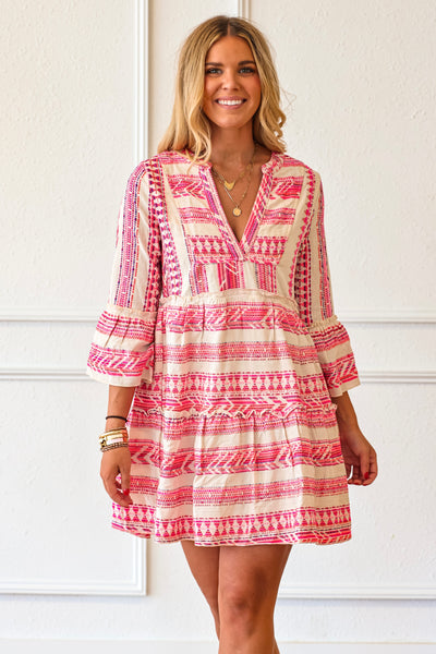 Strawberry Stampede Tunic Dress
