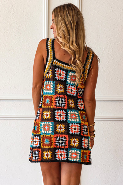 High Noon Revival Crochet Dress