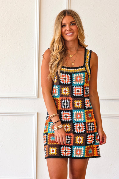 High Noon Revival Crochet Dress