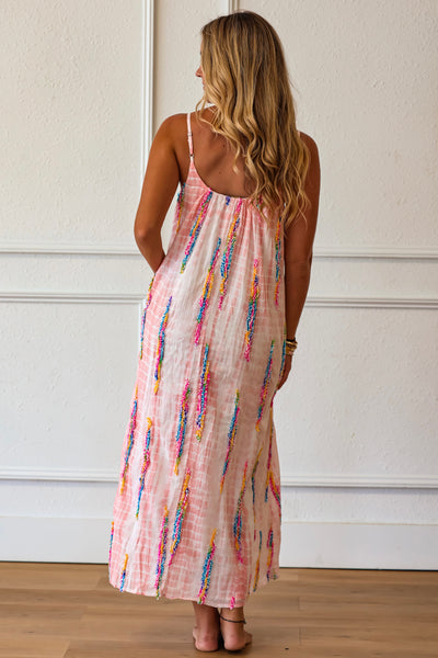 Rosado Mercado Maxi Dress