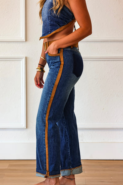Cowtown Coquette Denim Set