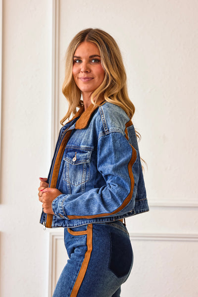 Cowtown Coquette Denim Set