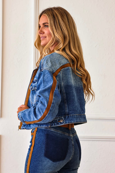 Cowtown Coquette Denim Set
