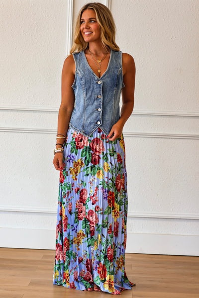 Spring Branding Denim Vest