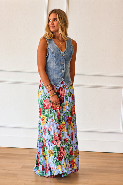 Front Porch Flora+Fauna Skirt