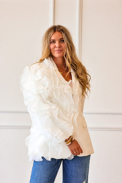 Mile High Meringue Blazer